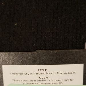 Frye Accessories - NEW - FRYE Supersoft Womans Socks......2 Prs. Frye Accessories - NEW - FRYE Supersoft Womans Socks......2 Prs.